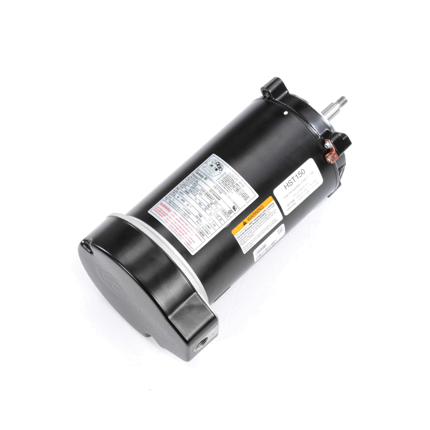 Century Centurion Pro Pool Pump Motor, Threaded Shaft, 1.50 THP 56J | HST150 image 3