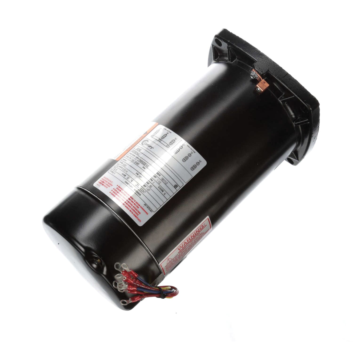 Century Pump Motor 1.5HP 3Ph 60Hz 208-230/460V 48Y Frame  