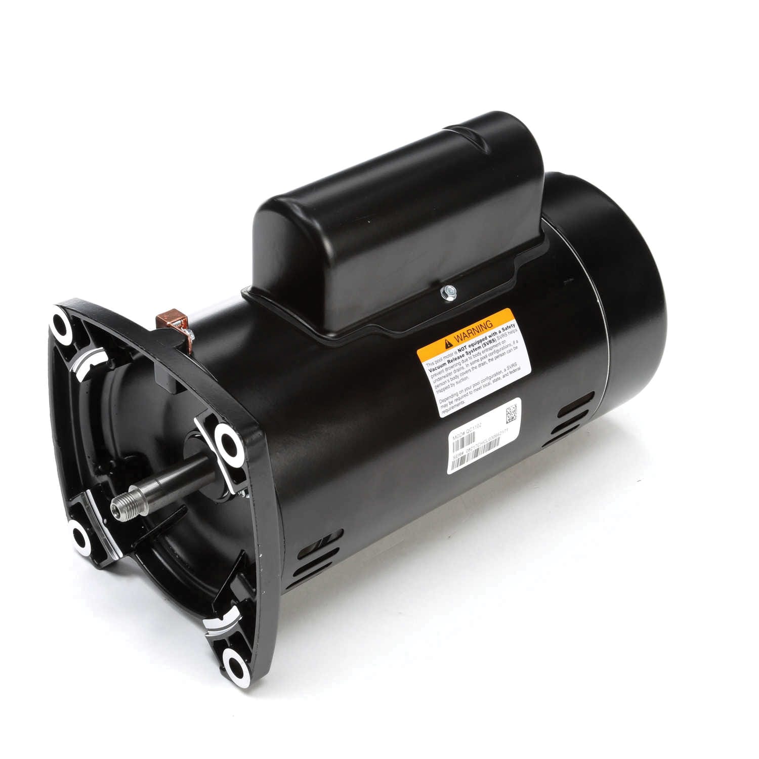 Century Pool Pump Motor 1HP 1-Speed 1 Phase 60Hz 208-230/115V 48Y Frame | QC1102 image 3