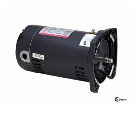 Century Pool Pump Motor Square Flange 3/4HP 115/230V 48Y Frame | SQ1072 image 3