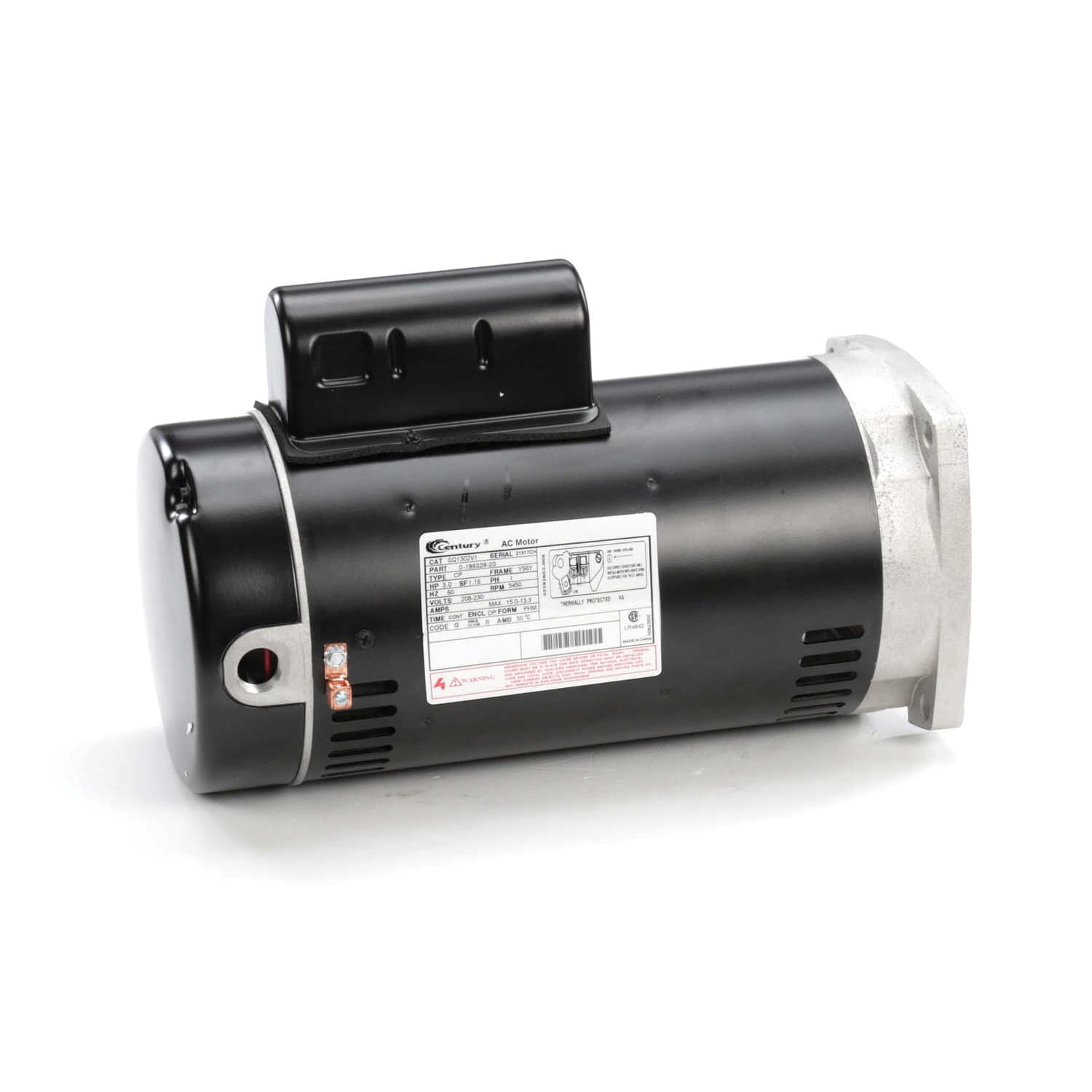 Century Motor  3 Hp 230 Volt 56Y Sq. image 4
