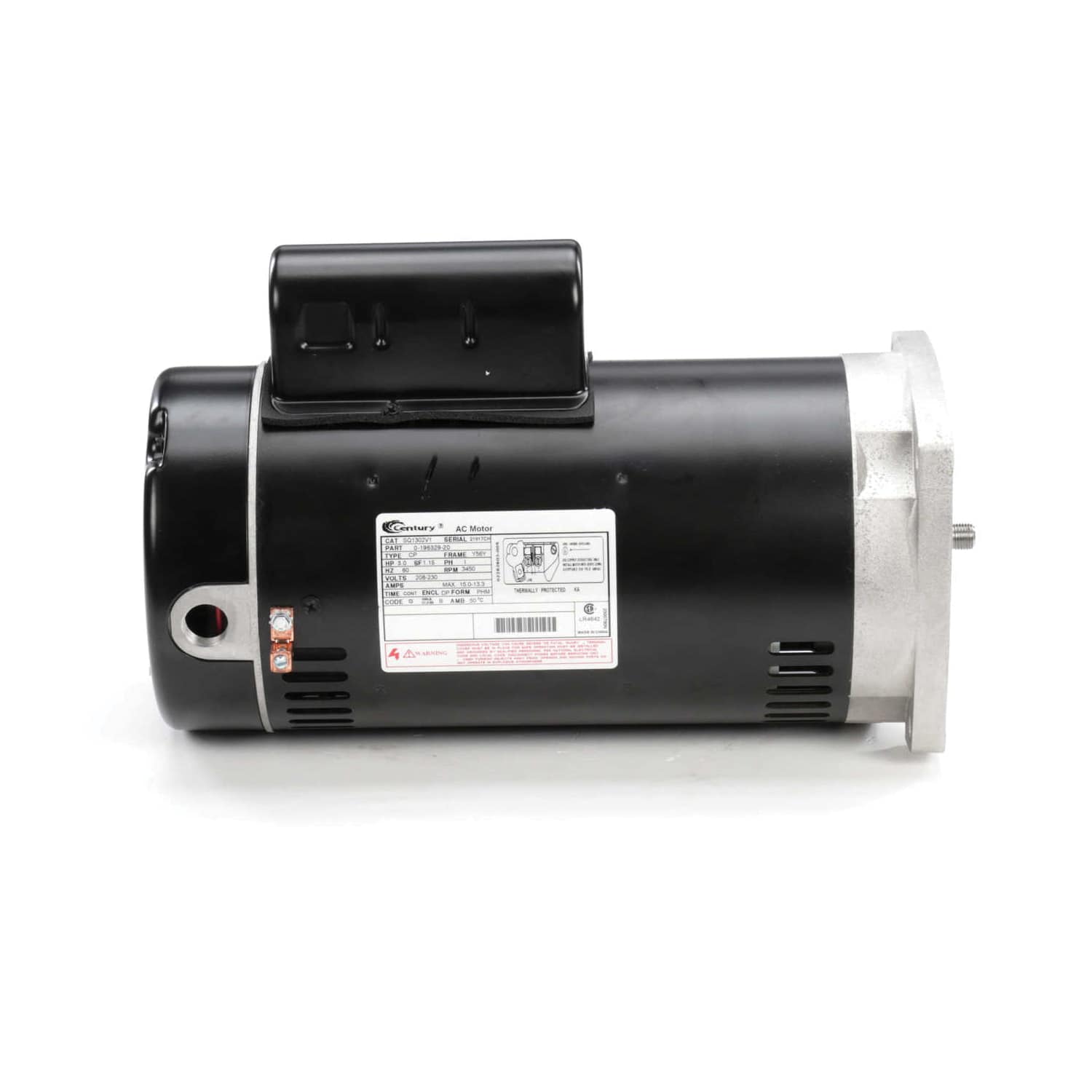 Century Motor  3 Hp 230 Volt 56Y Sq. image 5