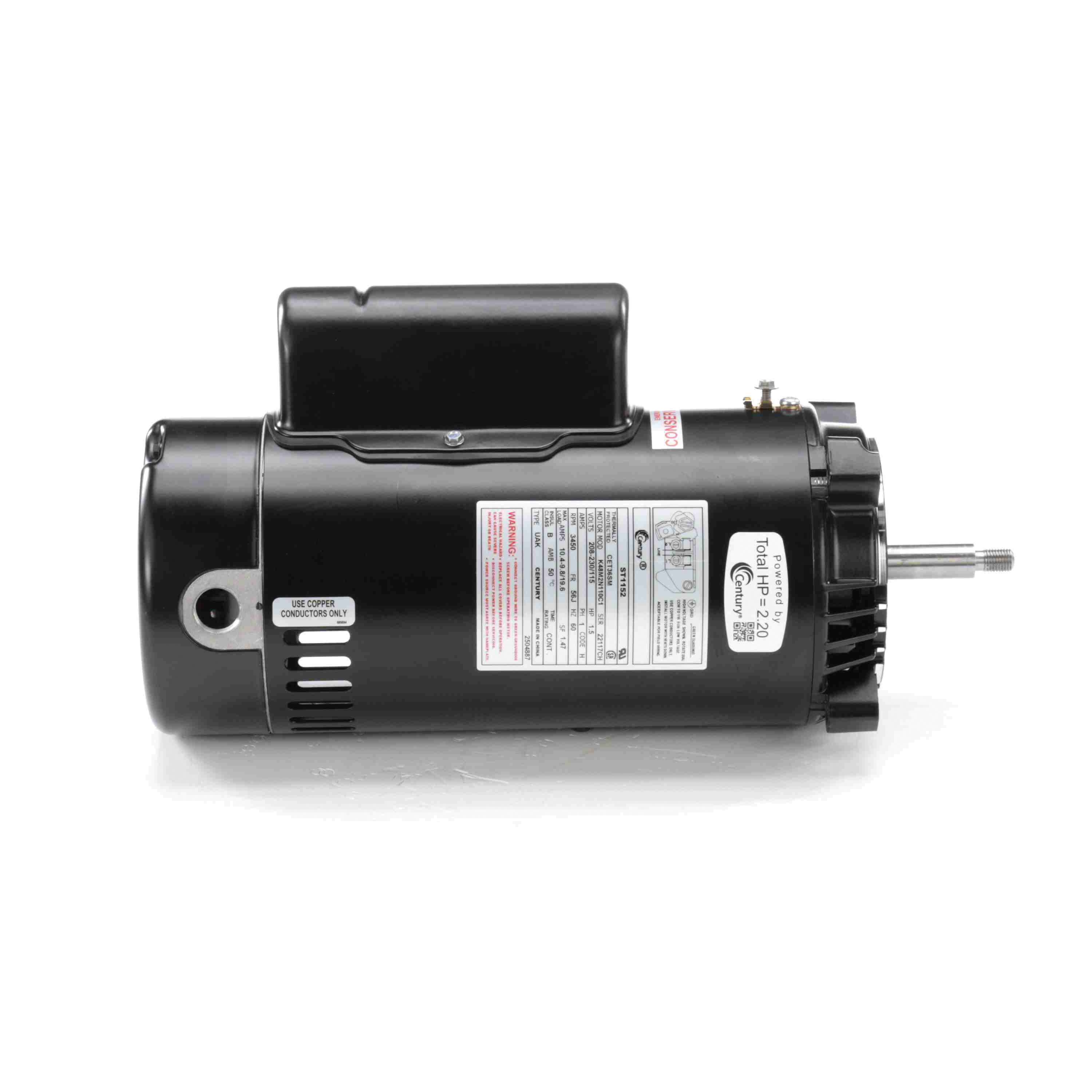 Century 1.5Hp Motor C-Face Pool Filter image 3