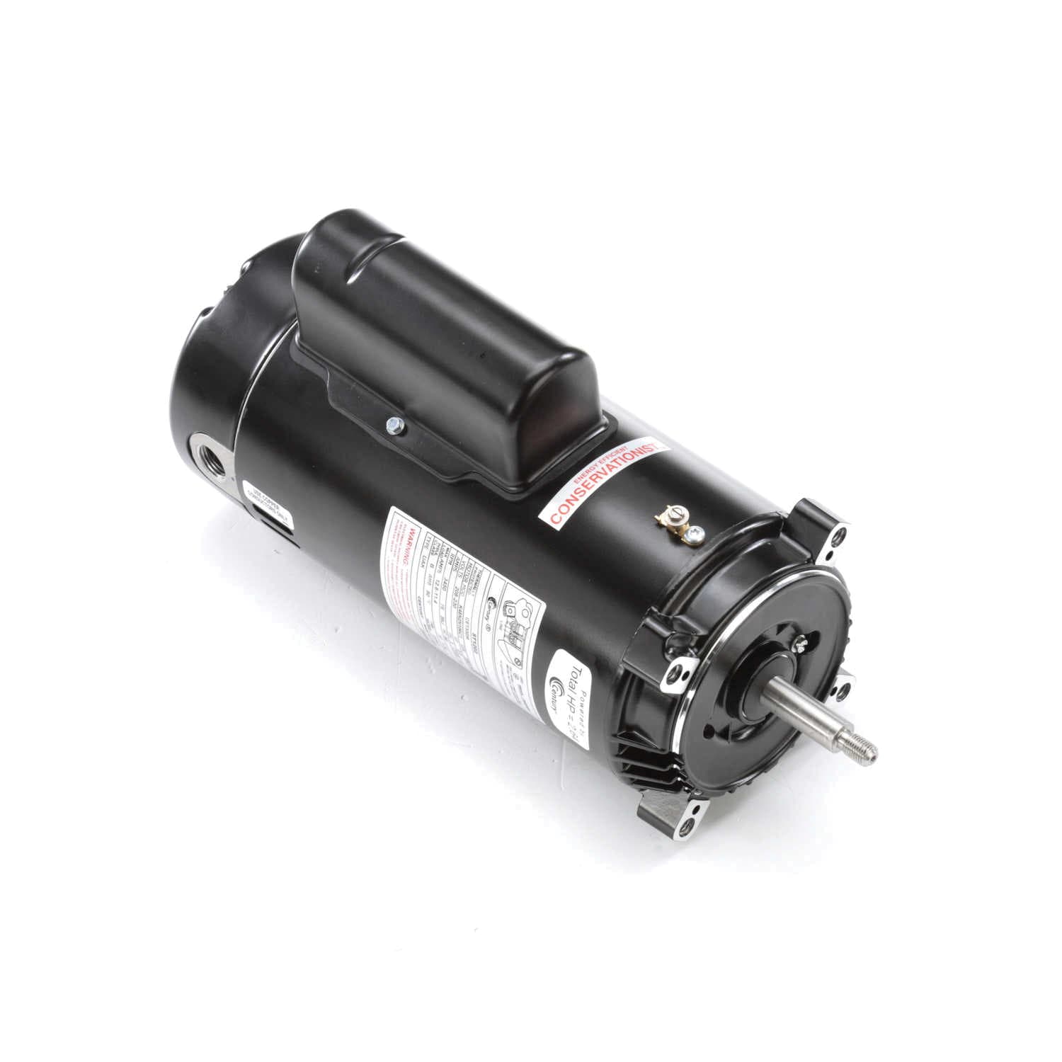 Century Pool Pump Motor Threaded Shaft 2HP 1-Speed 230V 56J Frame | ST1202 image 4