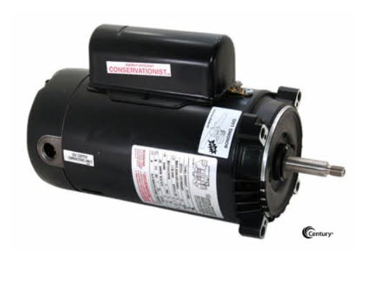 Century Pool Pump Motor Threaded Shaft 2HP 1-Speed 230V 56J Frame | ST1202 image 5
