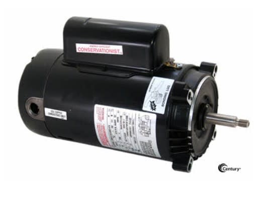 Century Centurion 2 hp Single-Phase 115/208 to 230V 56J Threaded Shaft Pump Motor | UST1202 image 6