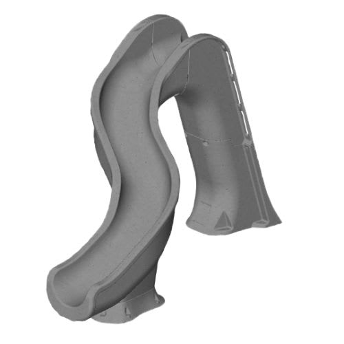 Global RipTide Slide Left Turn Gray - product image