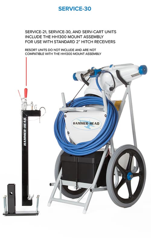 Hammer Service Unit W/30" Head Complete image 2