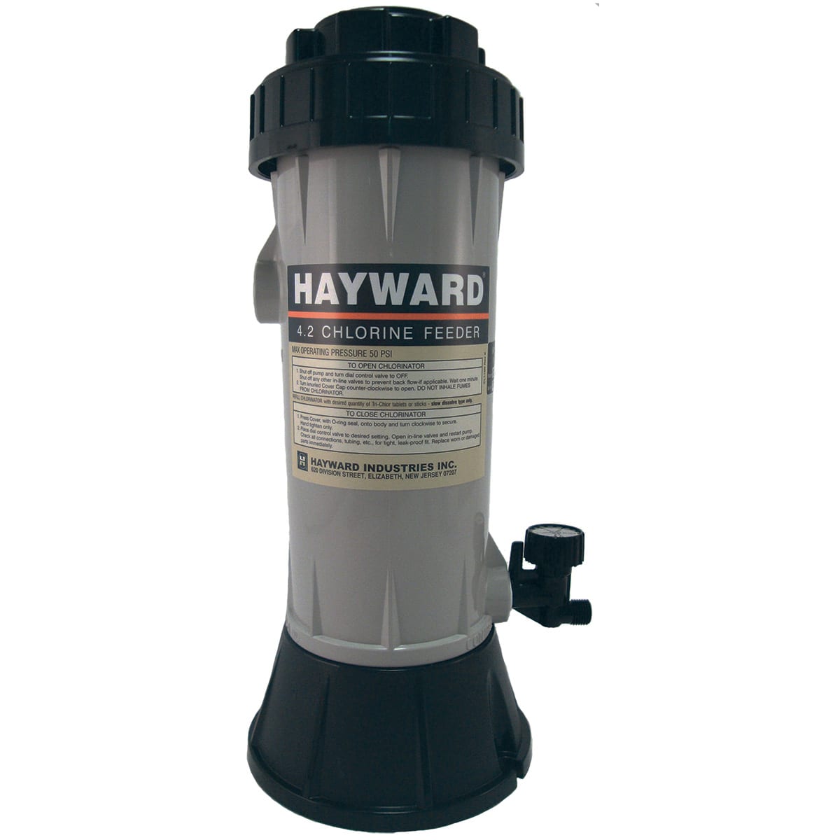 Hayward Automatic Chemical Feeder, Off-Line, 1.5" FIP, 4.2 Lbs Capacity - product image
