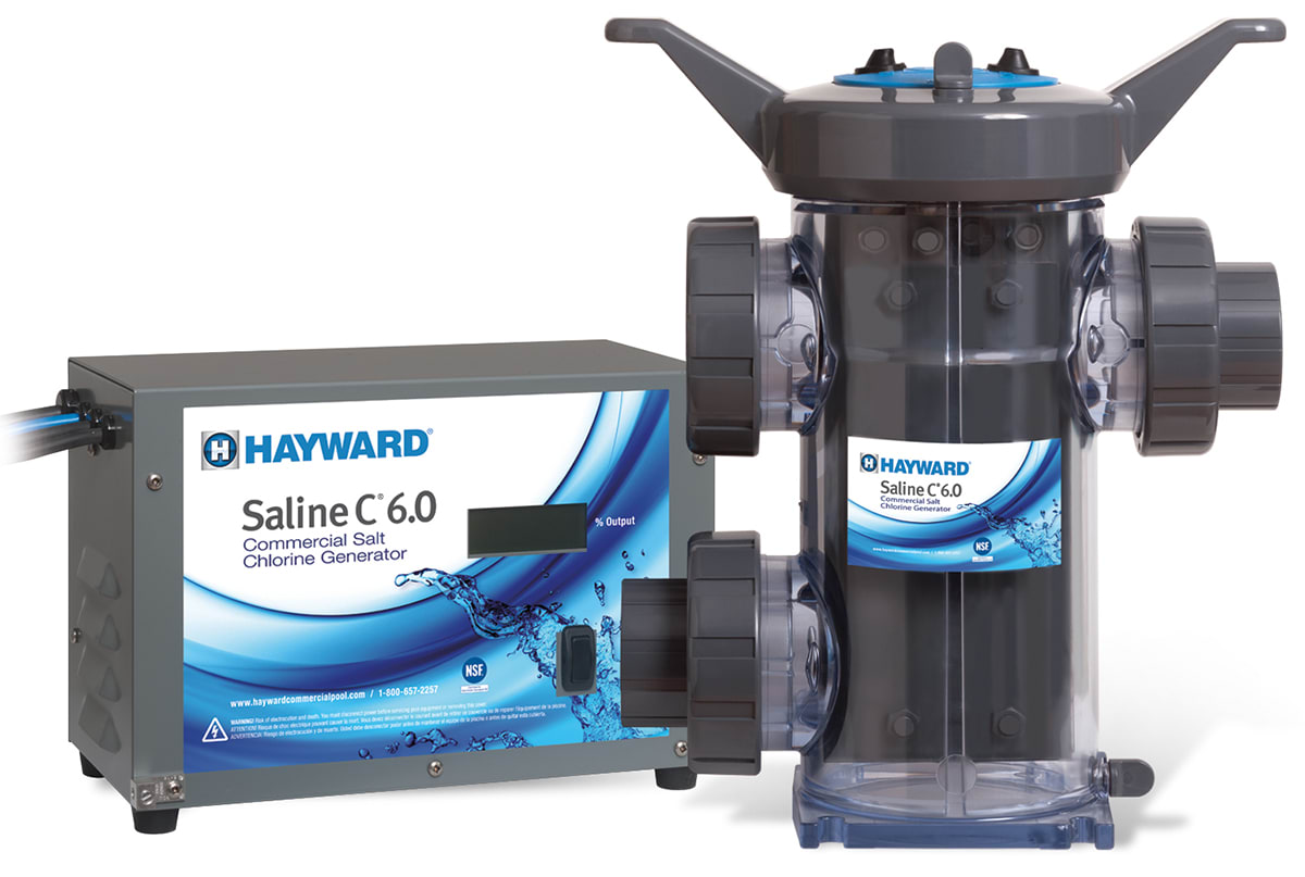 Hayward Saline C 6.0 Commercial Salt Chlorine Generator, 5 Amps, 120V/60Hz  