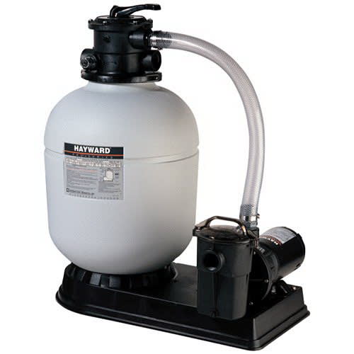 Hayward ProSeries 18in Sand Filter System Top Mount w/ 1.5HP Pump w/ Valve  