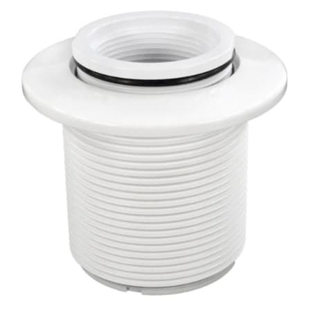 Hayward Receptacles Vacuum Fittings, 2in Socket, White, Concrete  