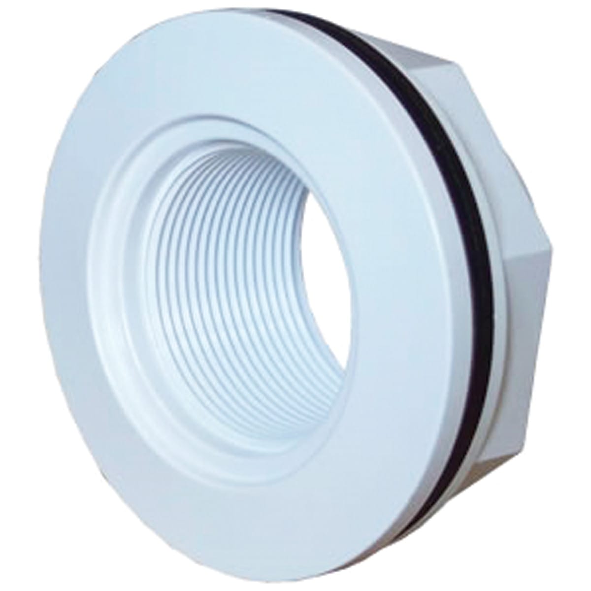 Hayward Return Wall Inlet Fiberglass White FIP ABS 1-1/2" | SP1023 image 2