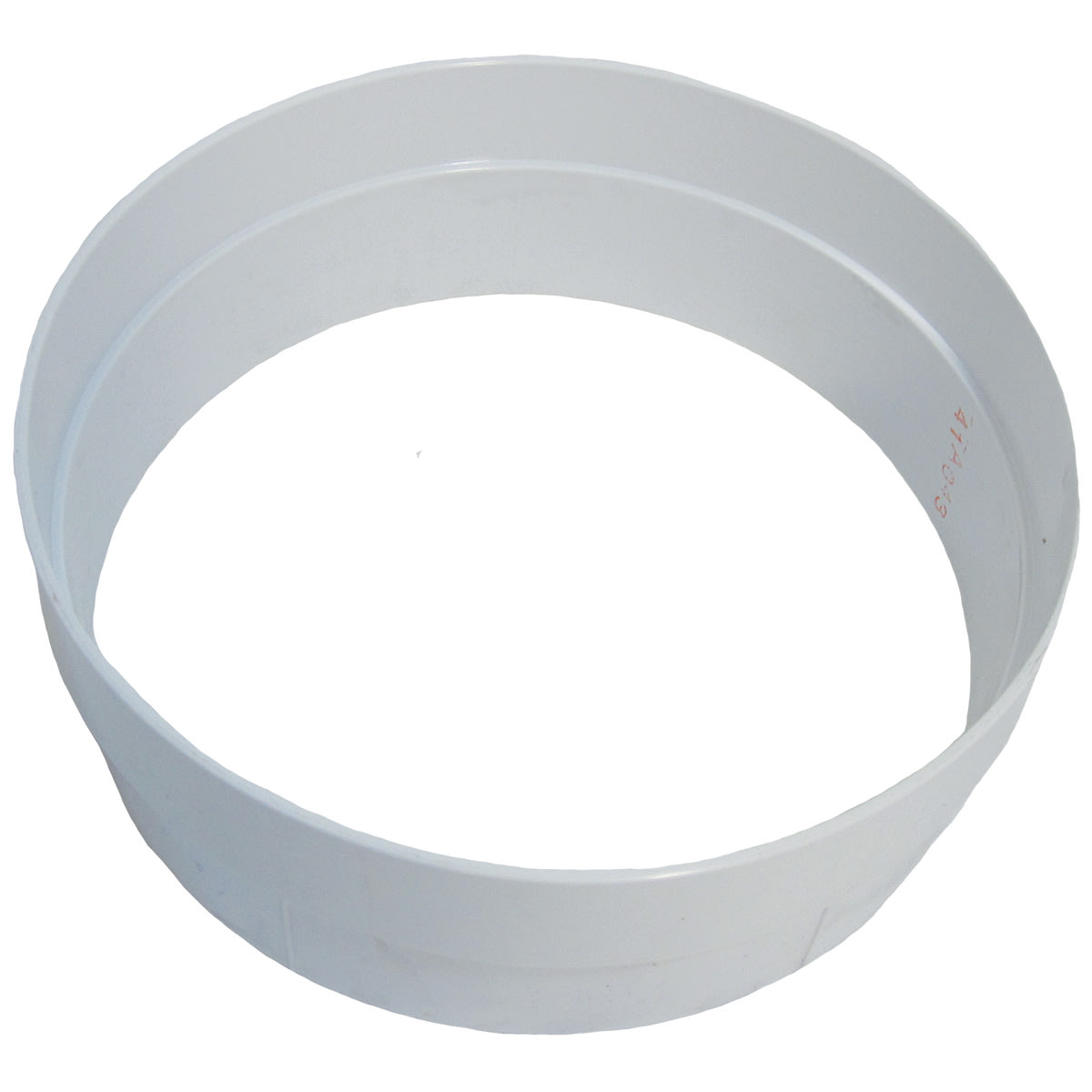 Hayward Skimmer Extension Collar, Round, White, Concrete/Gunite  
