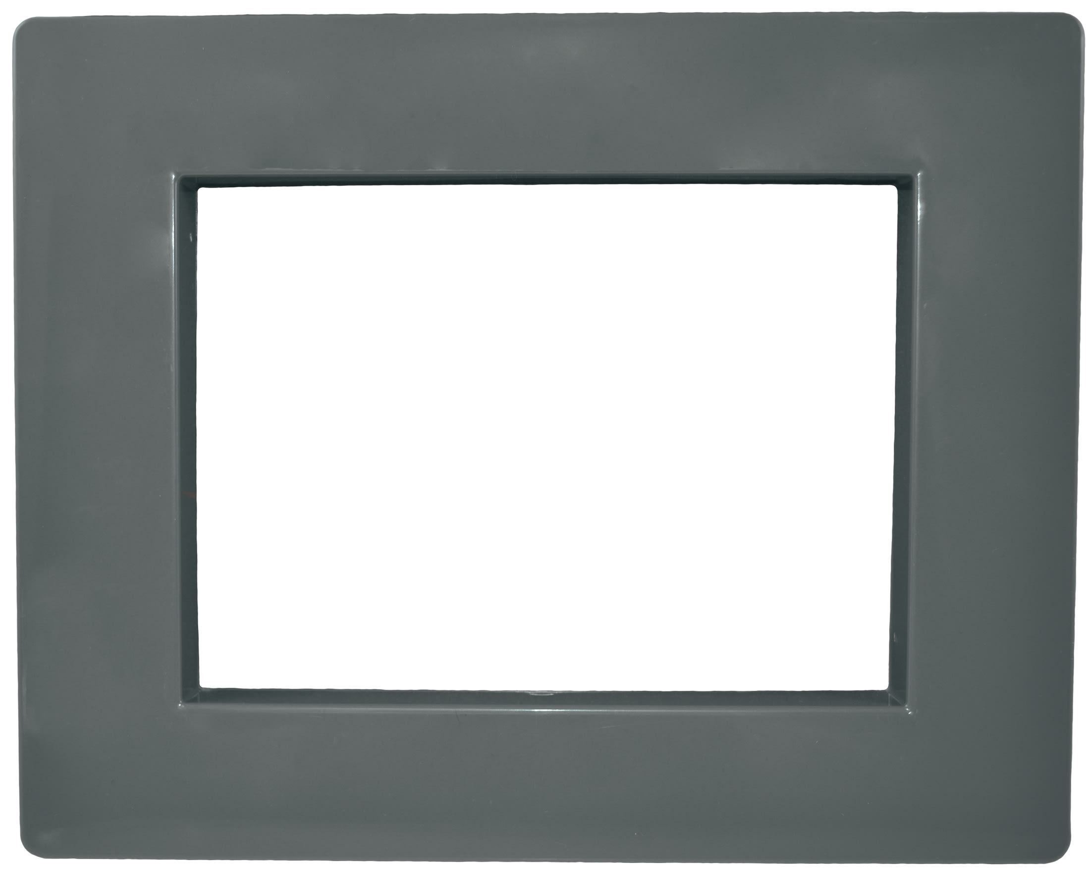 Hayward Auto-Skim Series Skimmer Snap-On Face Plate Cover, Square, Dark Gray, Vinyl/Fiberglass  