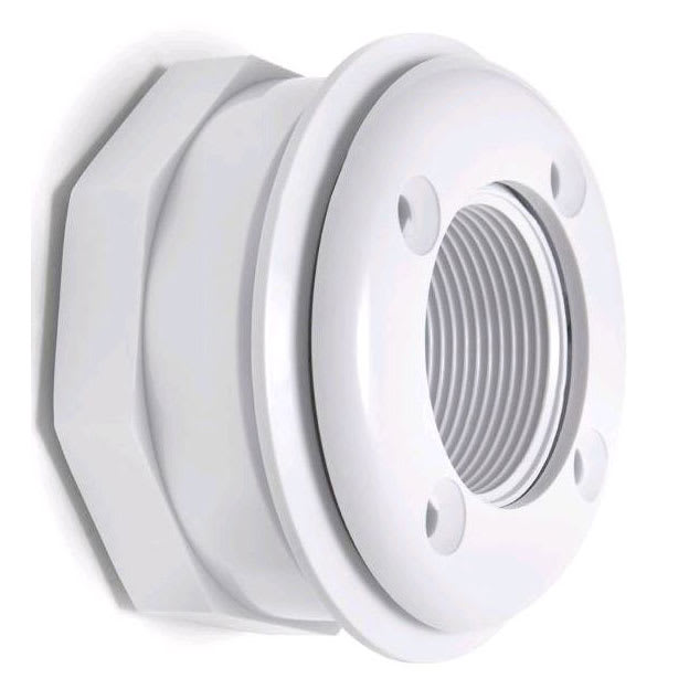 Hayward Wall Inlet Vinyl White FIP ABS 1-1/2" | SP1408 image 2