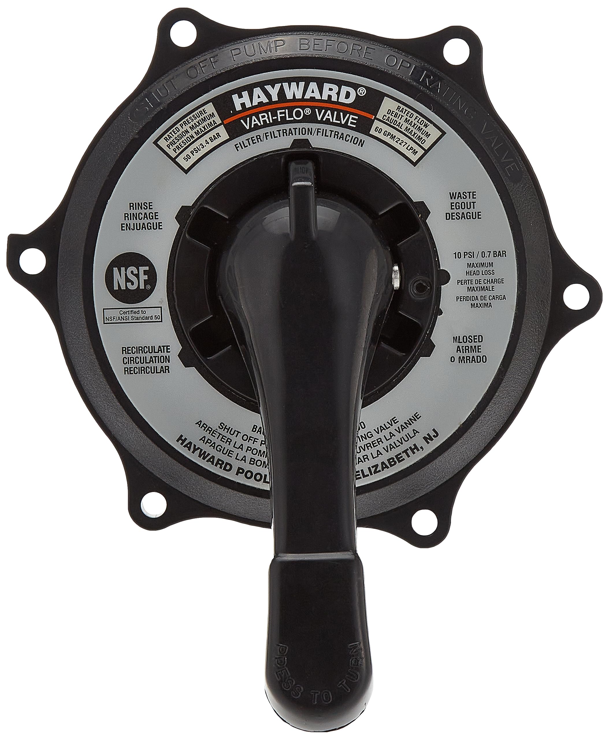 Hayward Key Cover & Handle Assembly  