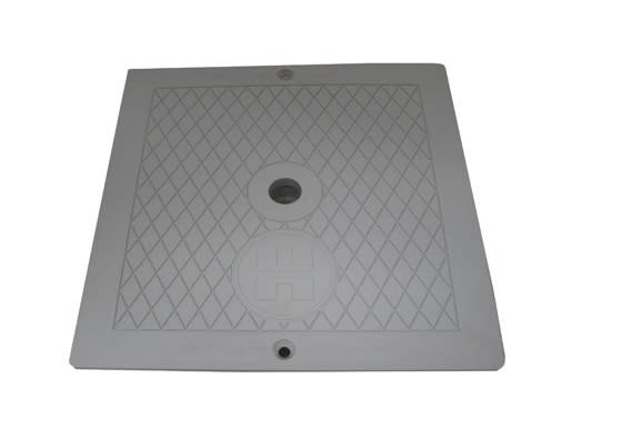 Hayward Skimmer Square Cover Deck Plate, Gray  