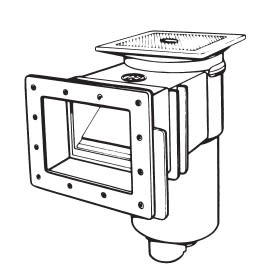 Hayward Round Skimmer Extension Collar | SPX1084P image 2