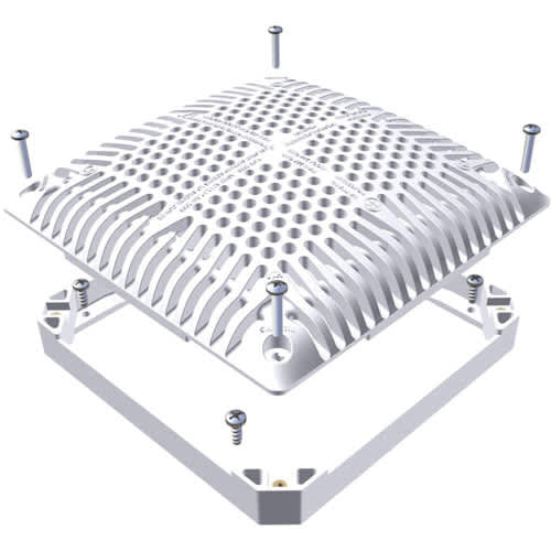 Hayward Cover 9 Sq W/Inner Fram Hi Flow image 2