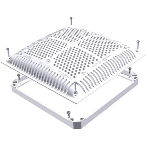Hayward 12in x 12in High Flow Grate w/ Inner Frame  
