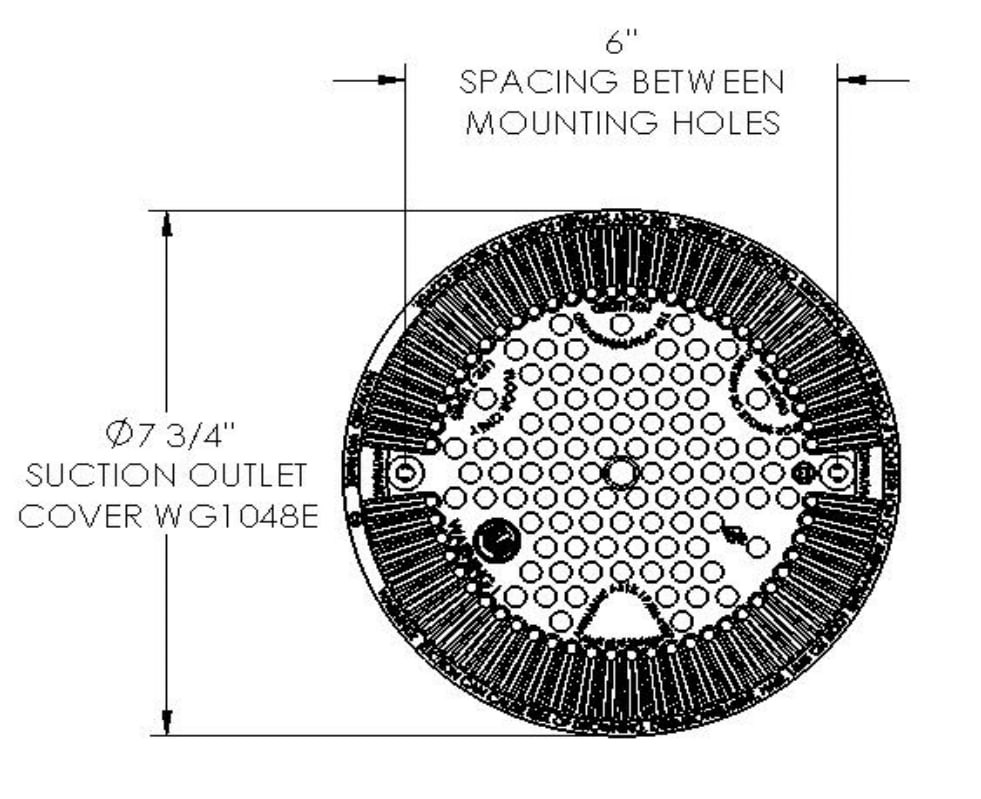 Hayward Cover-Suction Outlet image 2