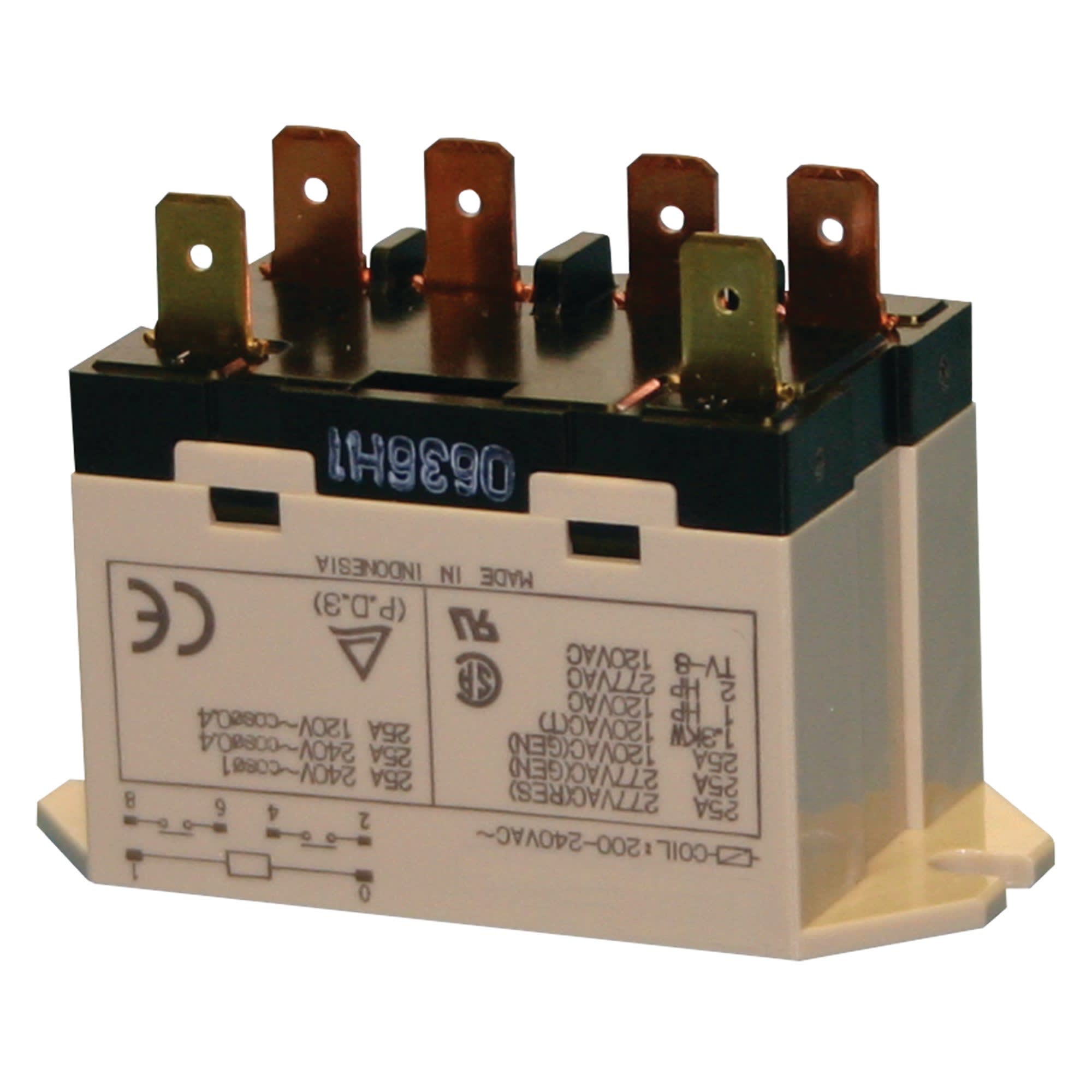 Intermatic Dpst Relay With 240Vac Coil Double Pole Single Throw Relay 240V Coil - product image