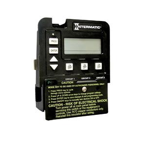 Intermatic 24 Hour Three Circuit Programmable Pool Control Mech. (25A, 2Hp, Dual Voltage) Digital Mech Only 3 Circuit Programable Dual Voltage - product image