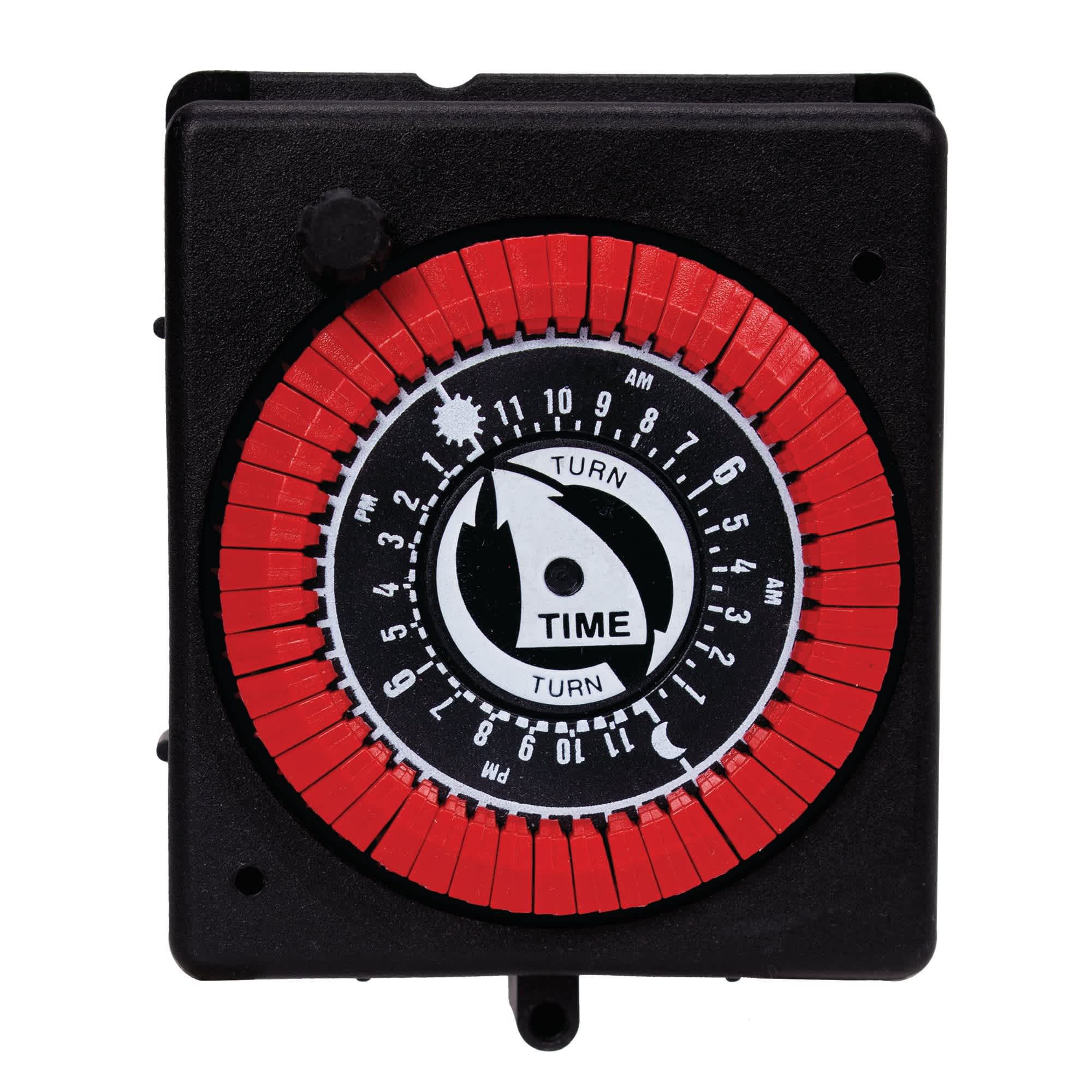 Intermatic 24 Hr. Panel Mount Timer, 120 VAC For Pf & Rc Series Products Intermatic 24-Hr Clock Only For Pf1103T | PB913N66 - product image