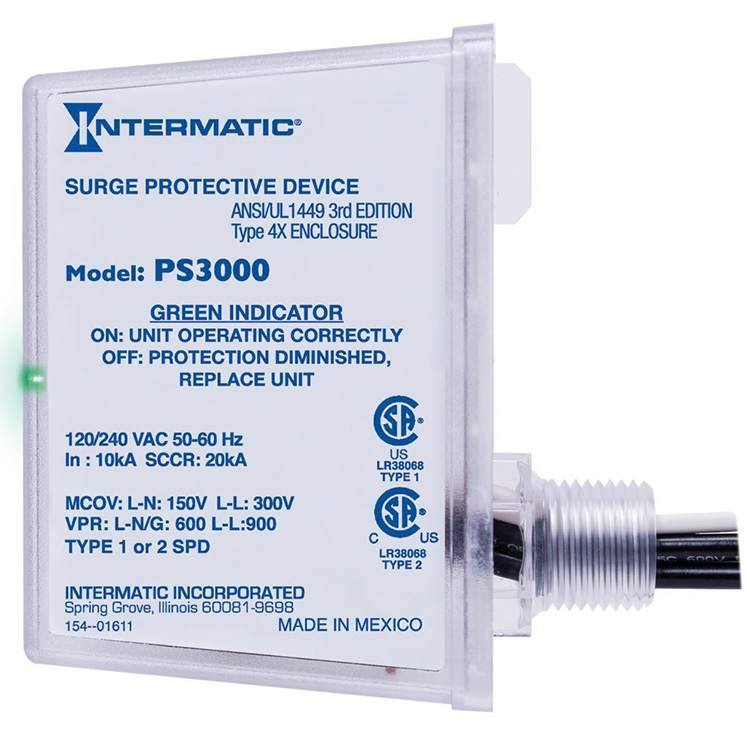 Intermatic Surge Protection Device 120/240V 4X Enclosure Intermatic Surge Protector  