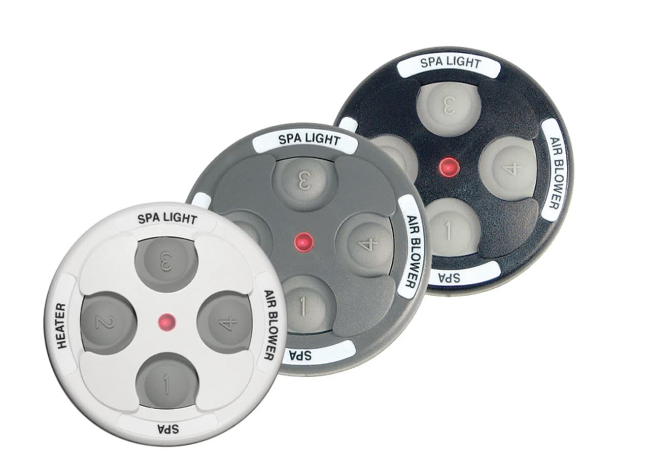 Jandy AquaLink RS Spa Side Remote (4 Function), 1in-1 1/2in, 150ft ft, Gray  