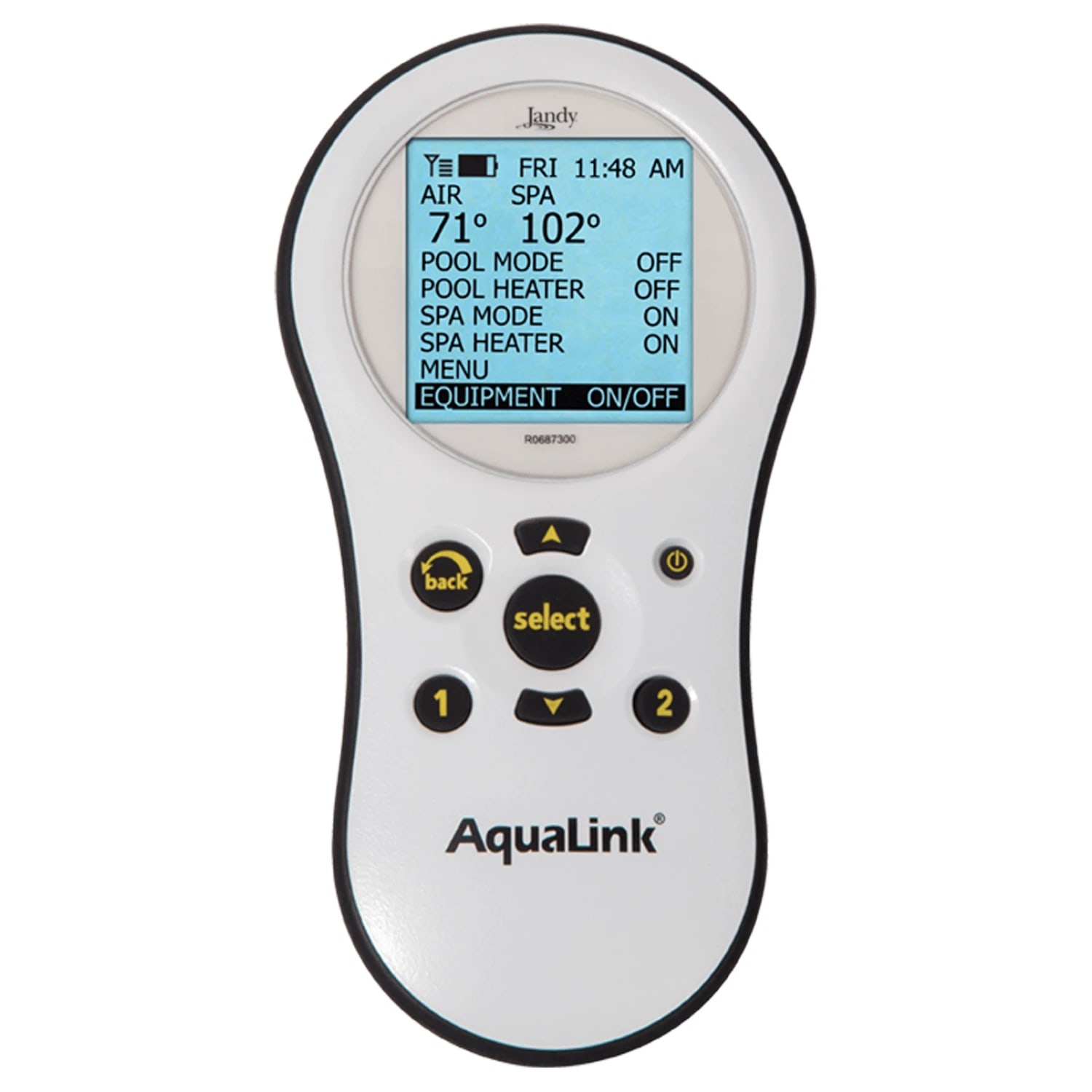 Jandy Aqualink Wireless Handheld Remote, 18 Channel, Water-Resistant, Complete Control in a Wireless Handheld Remote  
