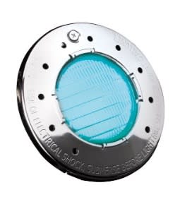 Jandy WaterColors Small Blue Pool and Spa LED Light, 25 W, 120 V, 150' Cord, 0.2 Amp, StainlessSteel Face Ring | CSHVRGBWS150 image 2