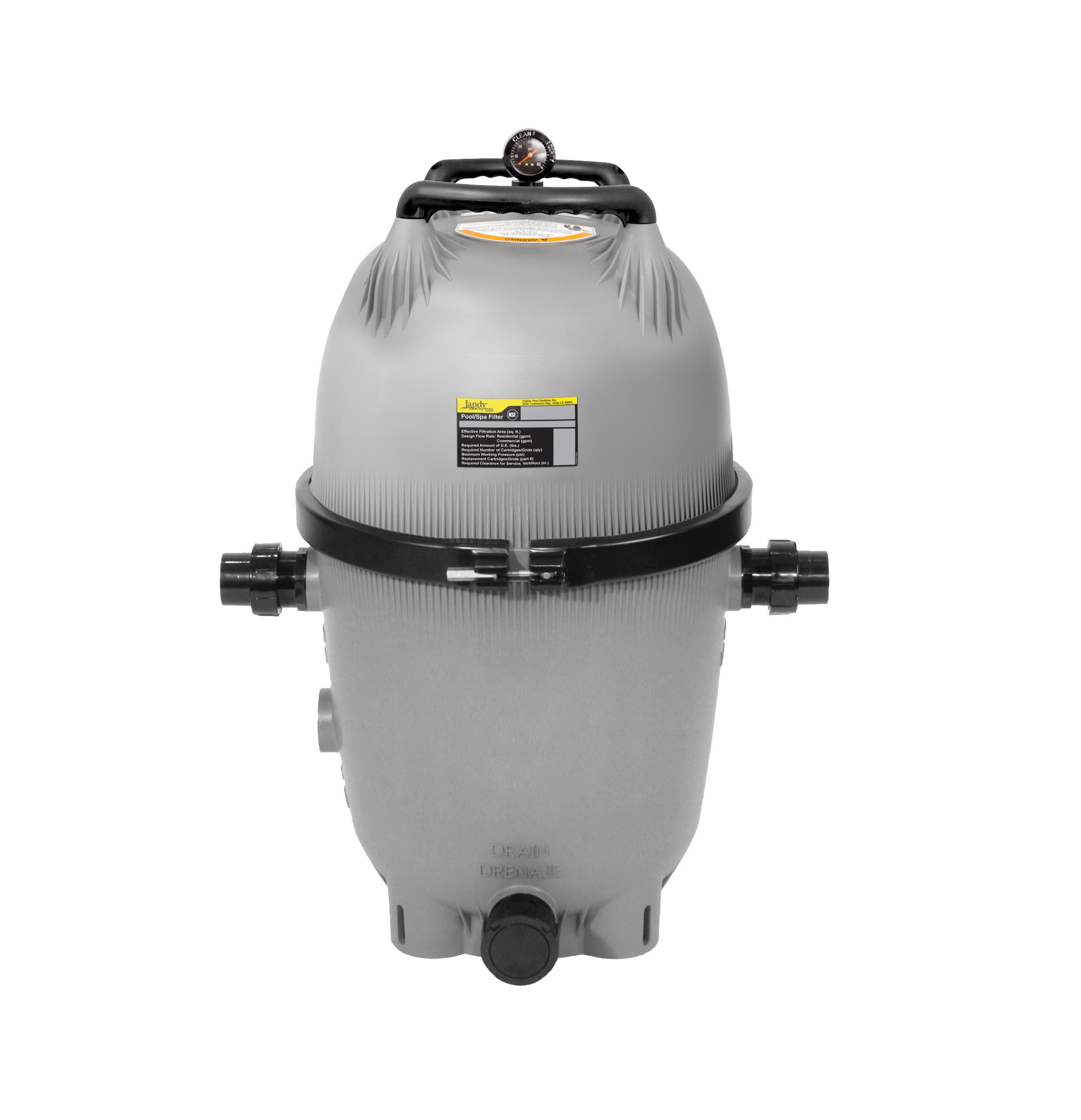 Jandy CV Series 340 sf Quad Element Cartridge Filter, Versa Plumbing - product image