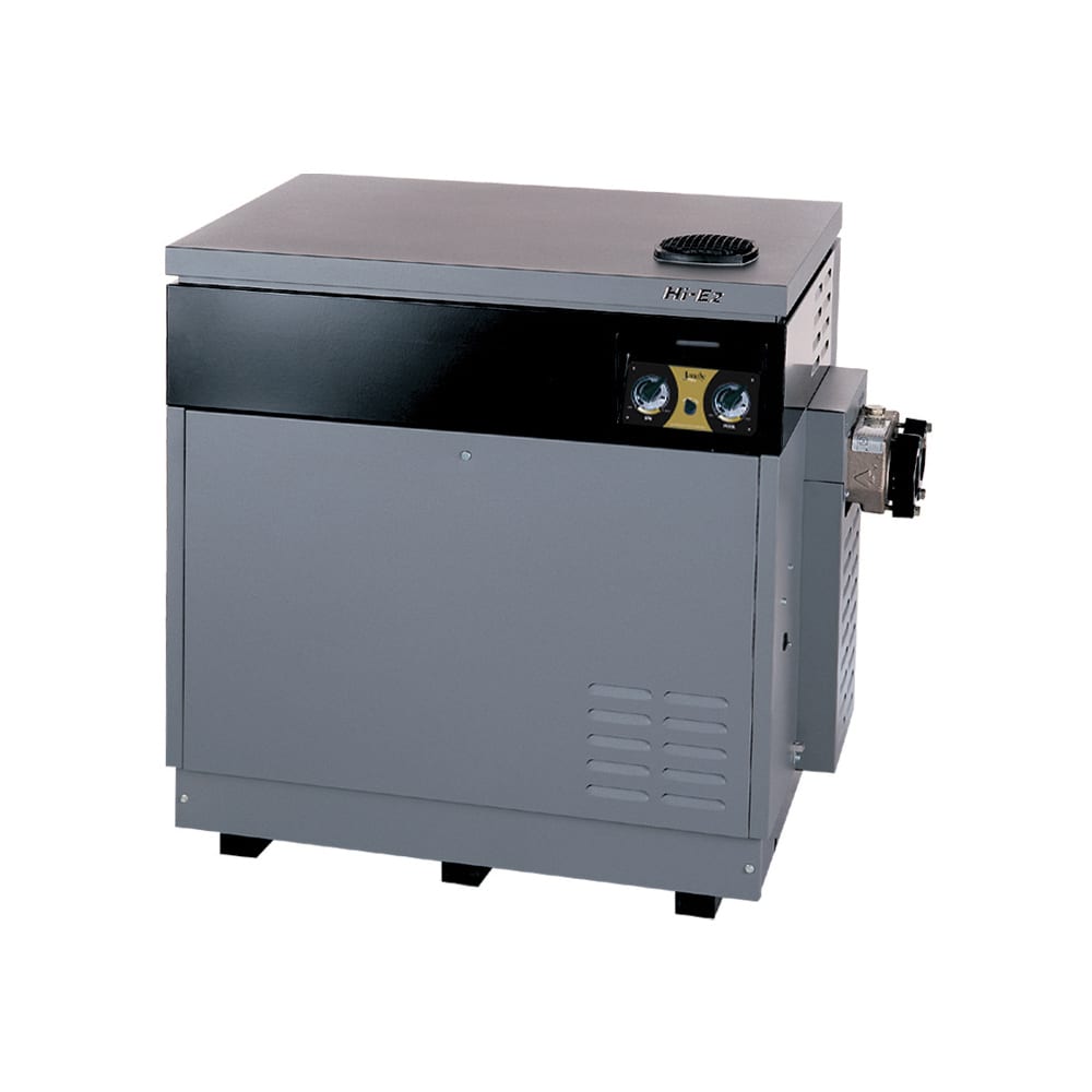 Jandy Hi-E2 ASME Natural Gas Heater, Bronze Header, 350K BTU, 330.7 lbs, Copper/CuNi Exchanger, Max Flow 100 GPM  