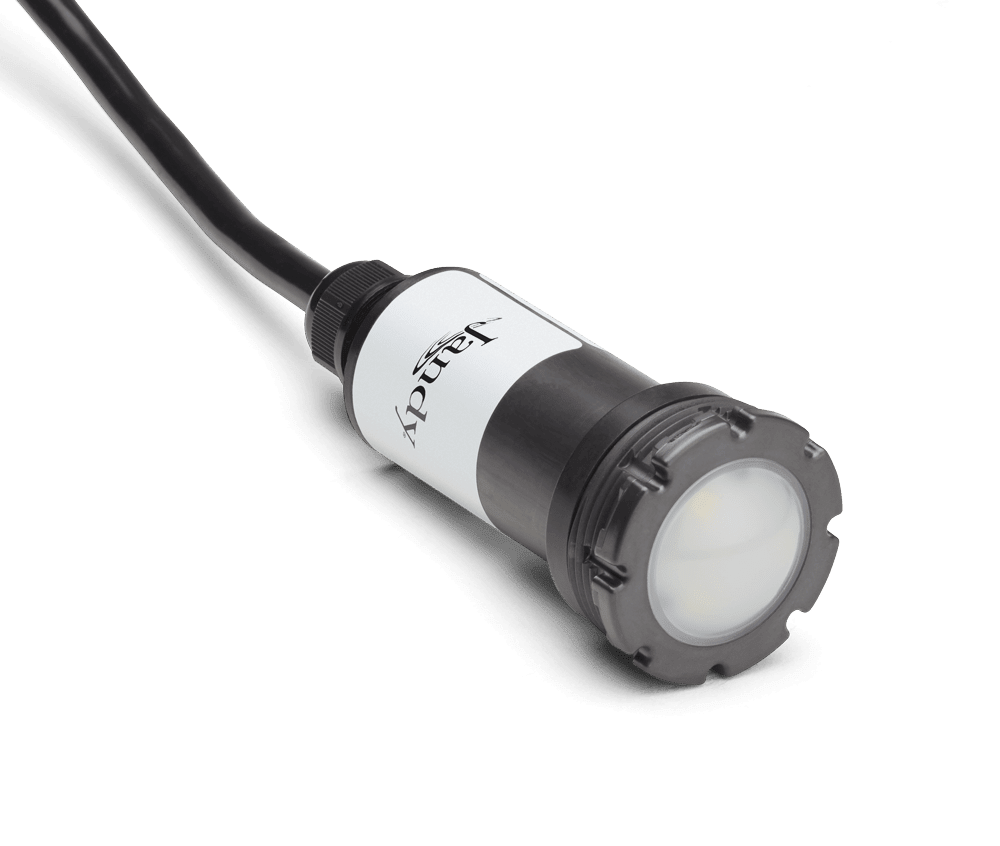 Jandy WaterColors Nicheless HydroCool Pool and Spa LED Lights, Daylight White, 12 V, 6 W, 100ft Cord, 0.5 Amp, 4 1/2in Long  