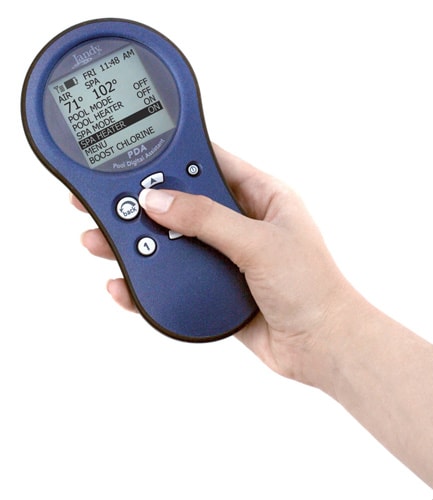 Jandy Aqualink PDA Automation System, Pool and Spa Combination, 2 AA batteries, Filter Pumps, Non-Slip Grip, Wireless Remote  