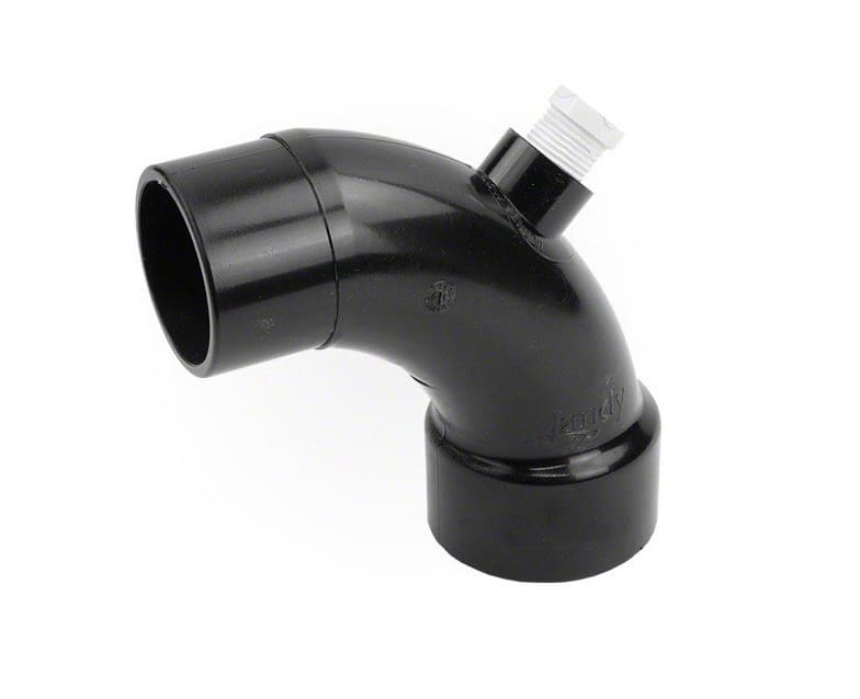 Jandy Flowlink Sweep Elbow W/ 1/2In Plug  