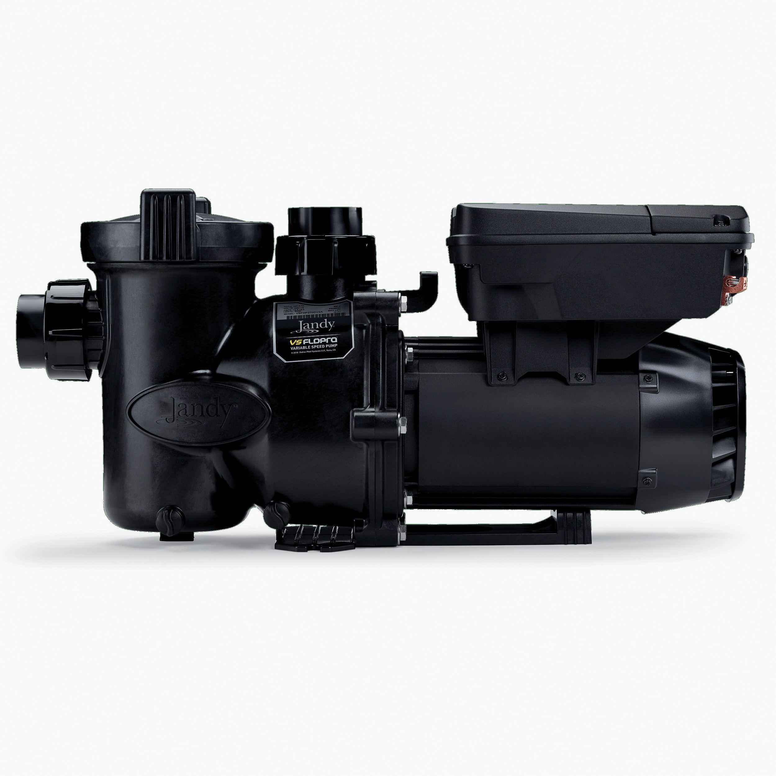 Jandy VS FloPro Variable Speed Pump, 2.7 HP, 230/115 V, 2 AUX Relays, No Controller  