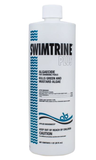 Applied Bio Swimtrine Plus Algaecide, 1 Quart Bottle, 12/Case - product image
