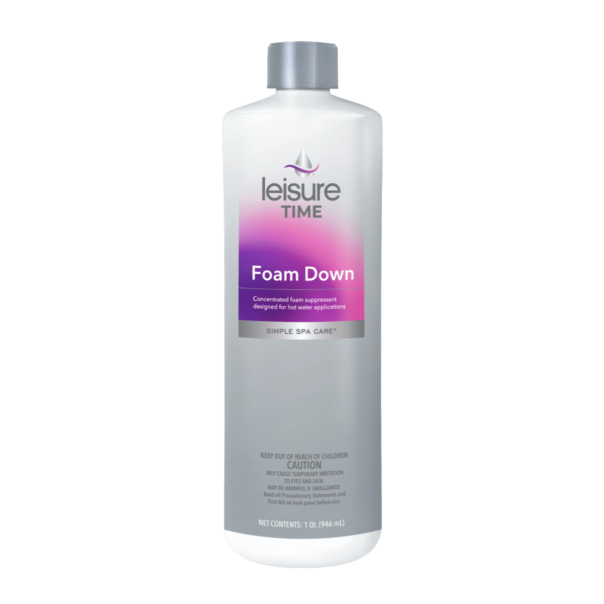 Leisure Time Spa Foam Down, 1 Quart Bottle, 12/Case - product image