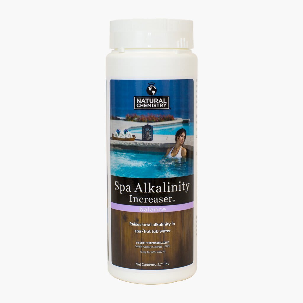 Natural Chemistry Spa Alkalinity Increaser, 2.71 lb Bottle, 12/Case