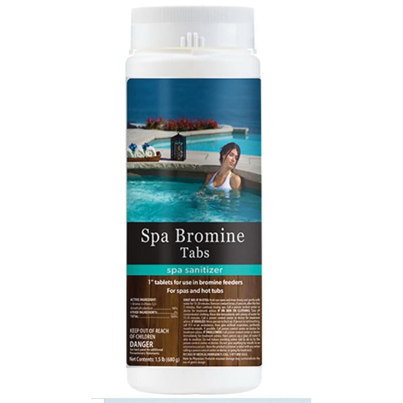 Natural Chemistry Spa Bromine Tabs, , 1.5 lb Bottle, 12/Case