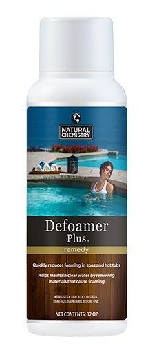 Natural Chemistry Spa Defoamer Plus, 1 Quart Bottle, 12/Case