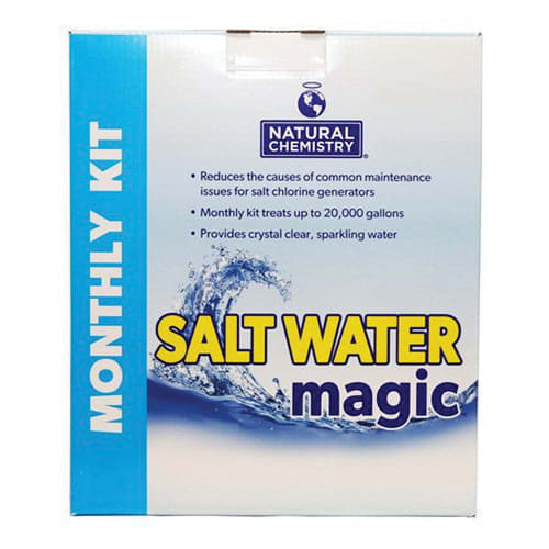 Natural Chemistry Salt Water Magic Monthly Kit, (2 X 1 Liter Bottle), 4/Case - product image