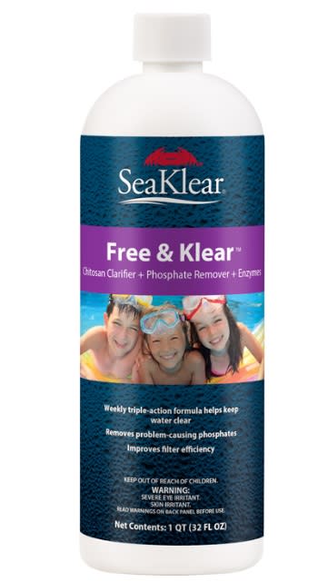 SeaKlear Free & Klear, 1 Gallon Bottle, 4/Case - product image