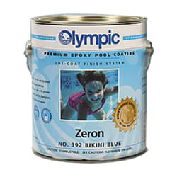 Olympic 395 Zeron One Coat Epoxy Pool Coating, Blue Mist, 1 Gallon - product image