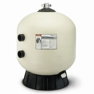 Pentair Triton C Series TR140C 36in Fiberglass Side Mount Sand Filter without Valves, 7.06 sq. ft, 925 lbs Sand, 106 GPM, 50,880 gallons  
