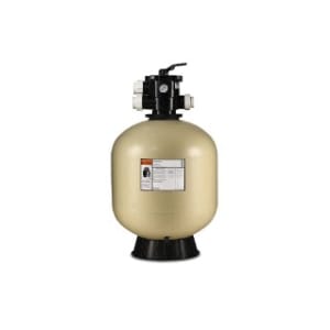Pentair Tagelus TA 60D 24.5” Top Mount Filter, Fiberglass Tank With Multiport Valve, Clamp Style, 3.1 sq. ft, 325 lbs Sand, 60 GPM, 43,200 gallons  