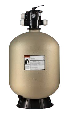 Pentair Sand Dollar SD60 22.50in Top Mount Sand Filter, 2.30 sq. ft, 250 lbs Sand, 60 GPM, 43,200 gallons  